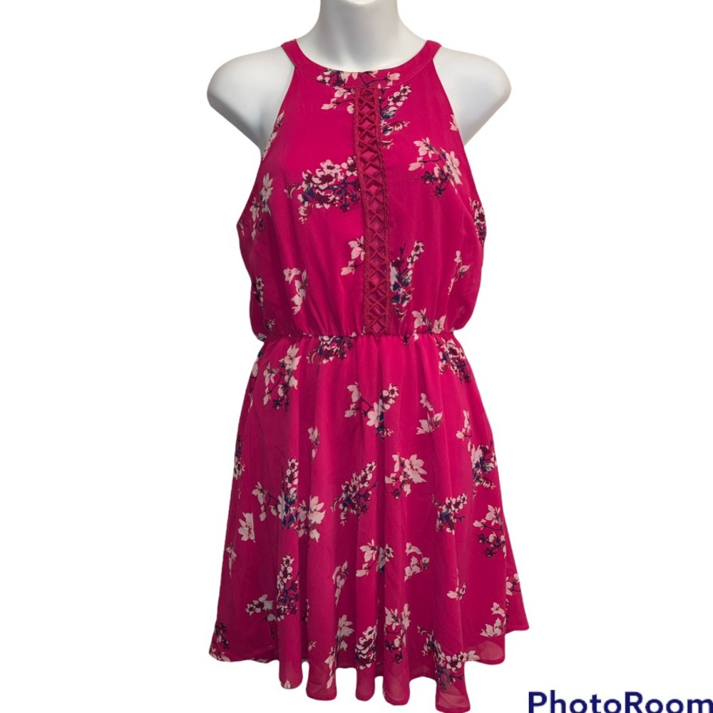 Blue Rain by Francescas fuchsia  dress size small